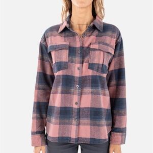 Jetty Anchor Flannel - Mauve
